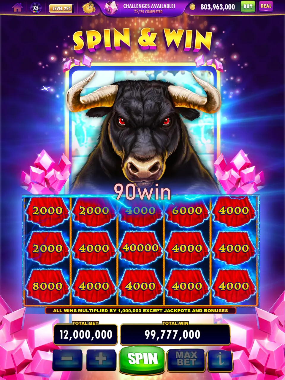 90win Capturas de tela Oficial APK